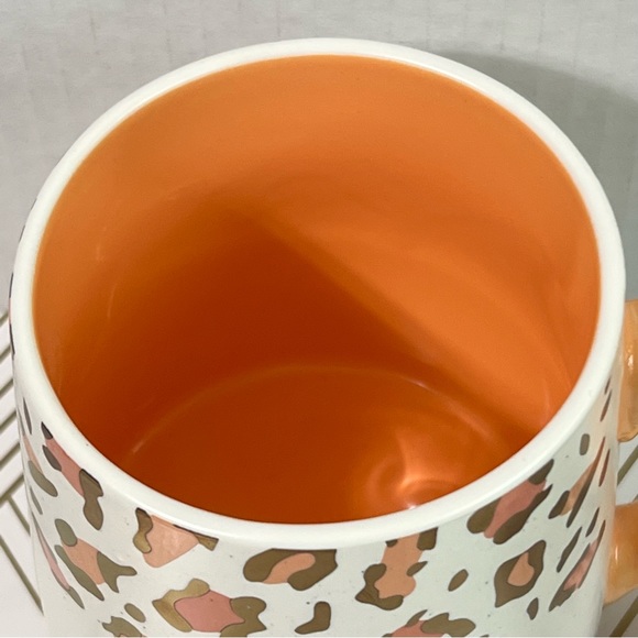 GIRL BOSS Ceramic Coffee Tea Mug 20oz Animal Print Leopard Women Empowerment - Picture 9 of 12